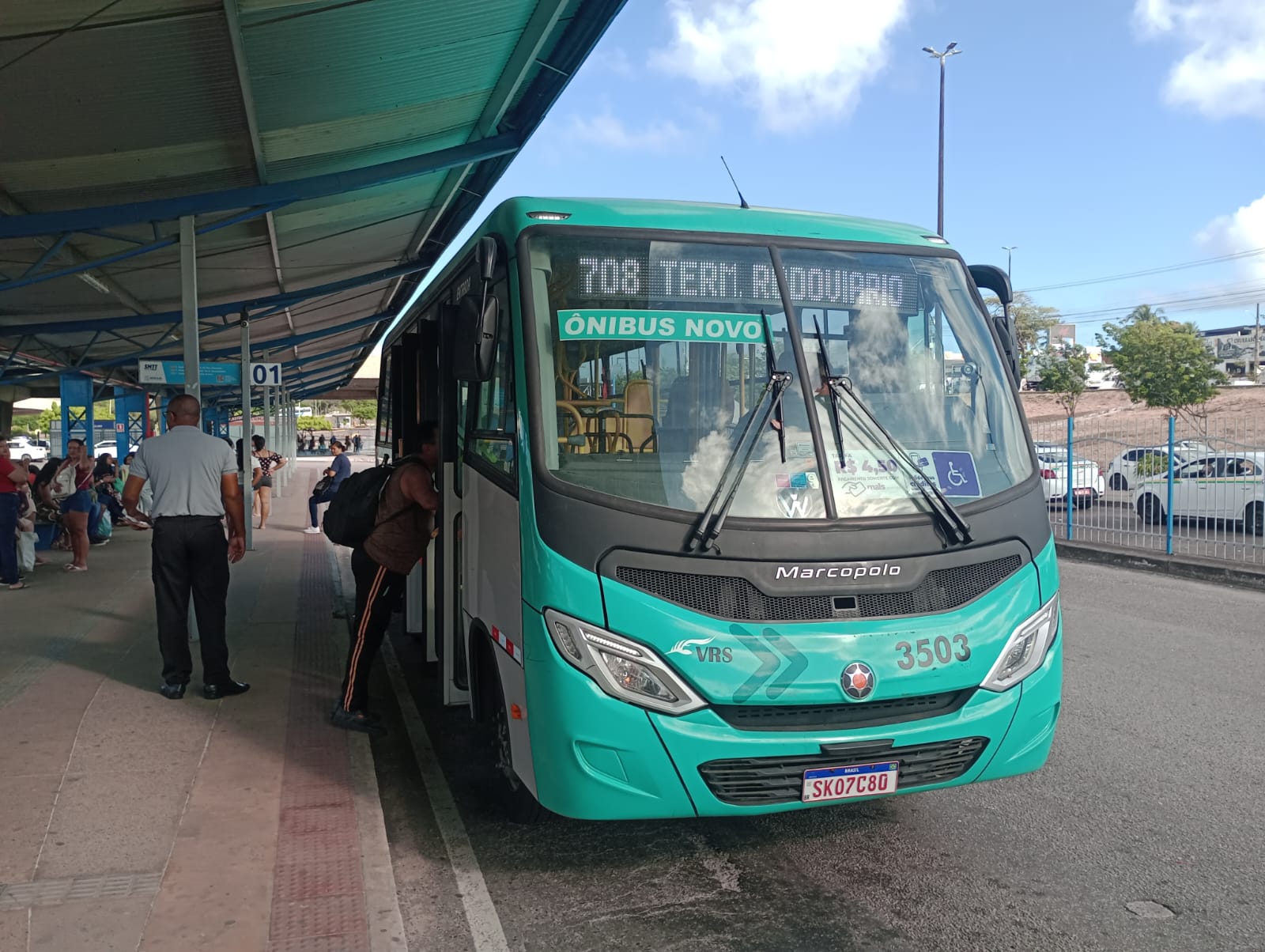 Prefeitura de Aracaju restabelece operação da linha 708 no Bairro América - SMTT Aracaju